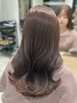 エヌアイ オモテサンドウ(ni omotesando)&nbsp;☆秋冬に流行るピンクベージュブラウン ツヤカラー学割U24☆