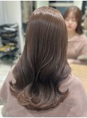 ☆秋冬に流行るピンクベージュブラウン ツヤカラー学割U24☆