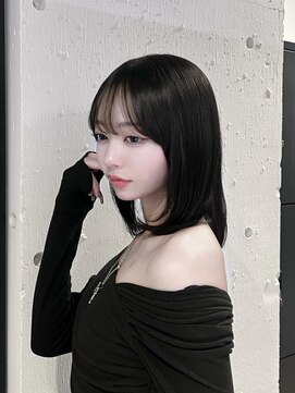 アマトウキョウ アユンチェ(AMA TOKYO×AYUNCHE) 韓国風顔まわりレイヤー