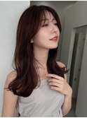 イメチェン/フェミニンロング/似合わせカット/美髪/ワイドバング