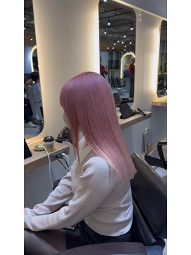 サロンドミルク 新百合ヶ丘店(salon de MiLK) ミルクティーベージュグレージュピンクカラーラベンダーカラー