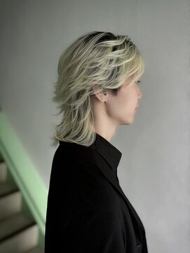 キバ(kva) ▽□□▽メンズウルフカット