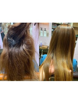 【湘南エリアで大好評】縮毛矯正髪質改善サロンの本気のダメージケア乾燥/パサつき/切れ毛/枝毛/つや等対策