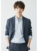 #磐田 メンズ王道マッシュ×ニュアンスパーマ