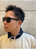 ツーブロックショート 大宮