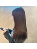 【ストレート＋カラー】ツヤツヤ縮毛矯正＋カラー＋カット￥17800☆久留米
