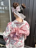 浴衣ヘア