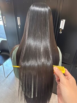 グランドール 下曽根店(Grandoll) 【艶髪】髪質改善ストレート【【下曽根駅】】