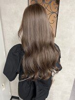 ルノン シェリー(LUNON cheliy)&nbsp;暗めカラーグランマッシュデザインカラーフェイスフレーミング