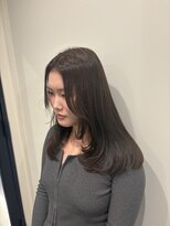 ユニコ(unico)&nbsp;レイヤーカット/柔らかグレージュ