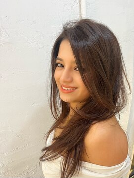 アジールヘア 池袋東口店(agir hair) ☆ハッシュカット/レイヤーカット/ブラウン/内巻き/池袋