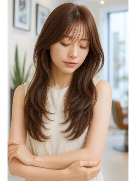 リリノ 豊中曽根店(Lirino.Co) 20代女性　ハイレイヤースタイル