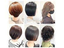 スタイルチェンジや今後の頭皮や髪の管理をさせて頂きます。