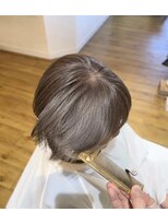 ヘアー ミュゼ 柱店(HAIR Musee)&nbsp;白髪活かしグレージュ