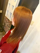 フリックヘアサロン 梅田茶屋町2号店(FLICK HAIR SALON) イルミナカラー/オレンジ/髪質改善トリートメント