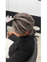 メンズラピス 栄店(Men's Lapis) メンズバレイヤージュパートハイライトウルフ