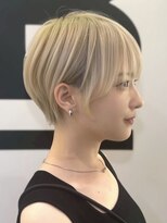 ブレス ヘアデザイン(BLESS hair design)&nbsp;静岡駅ショートボブショートカット顔まわりレイヤーカット韓国風
