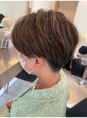 レディースショート×ハイライト