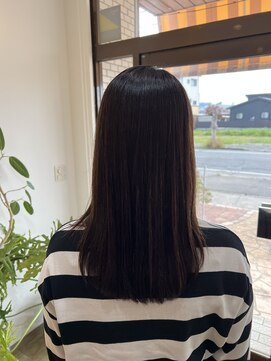 フラッフィーヘアー(FLUFFY hair) エイジング毛へのストレート