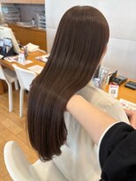 サラビューティーサイト 九大学研都市店(SARA Beauty Sight)&nbsp;チョコレートブラウン/透明感カラー/ロングスタイル