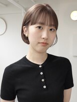 デイリリーバイアメリア 川西店(daylily by Ameria)&nbsp;タッセルボブ/ミルクティーベージュ/ミニボブ