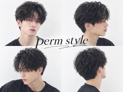 cherir MEN【メンズパーマ/men's曲がる縮毛矯正/メンズカット】南草津の写真