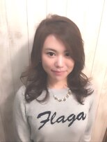 グランドライン(GRAND LINE)&nbsp;エフォーレスホイップヘア　ニュアンスカラー　韓国くびれヘア