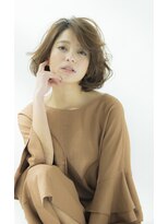 ビフィーノ イーリス 川西店(bifino iris)&nbsp;bifino 2017 ショートボブ×パーマアレンジ