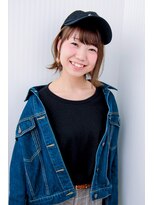 ヘアースパリゾート リアン 燕三条店(Lien)&nbsp;キャップ＋外ハネボブ☆