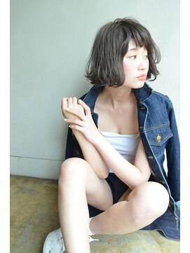 ワン 東戸塚(ONE004) ハイライトグレージュ×エッジボブ【ONE004東戸塚】