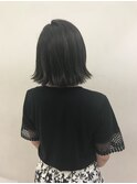 切りっぱなしボブ