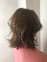 ラトリエ ブロカント 立川北口店(L'atelier BROCANTE)&nbsp;セミディ カール 無造作 伸ばしかけ