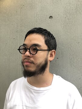 タケシズバーバー(BARBER) カイゼル髭ベリーショート
