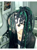 ピンゾロ 中目黒店(PINZORO)&nbsp;FRONT BRAIDS × PIPE DREAD☆