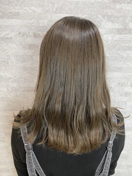 ヘア デザイン クランプ フロント(Hair Design CLAMP front) 透け感ベージュ