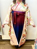 ヘアセットアップス(UP's) 卒業式はやっぱり♪『ピシッと袴着付け＋笑顔になるヘアセット』