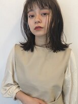 ディアローグ 瑞江南口店&nbsp;外ハネセミディ×モノトーンアッシュ