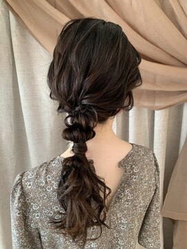 フェリーチェ(Felice) たまねぎ　ポニーテール　ローポニー　花嫁　二次会　結婚式