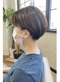 刈り上げ耳かけショート☆