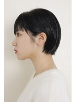 ルーフ 用賀(ROOF)&nbsp;[ROOF用賀店]コンパクトショート ブルーブラック#トリートメント