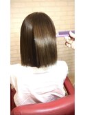 縮毛矯正ボブ