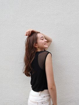 アレンヘアー 池袋店(ALLEN hair) ワンレンロング_くびれヘア_髪質改善