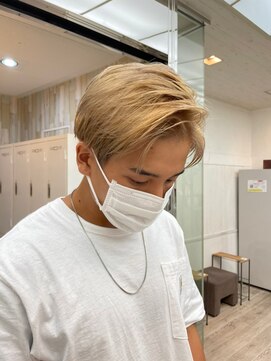 ナンバー アンフィール 渋谷(N° anfeel) 【HIKARU】@hikaru_cut メンズカットハイトーン/渋谷駅5分道玄坂