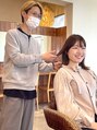 クーラ(Cura)&nbsp;カウンセリングは時間をかけて丁寧に行います！コテ巻き風パーマ