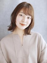 ナル 白山神社参道通り店(nalu)&nbsp;くびれカールのハッシュカットスタイル