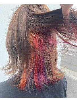 ガーデン Garden ヘアーメイク hair make カラフルカラー