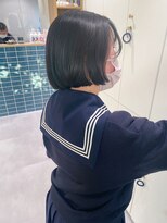 オーシャン(Ocean)&nbsp;［Ocean Hair&Life 水田成美］黒髪ボブ/ミニボブ/前髪カット