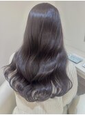 艶感たっぷり暗めラベンダーグレー