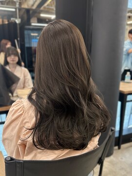 アリュウル 表参道(ALLURE) オリーブグレージュ　レイヤーカット　くびれヘア KAKO