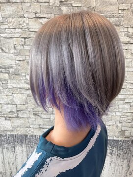 フェイブ(Fave) 王道！シルバー×パープル！色落ち間違いなし